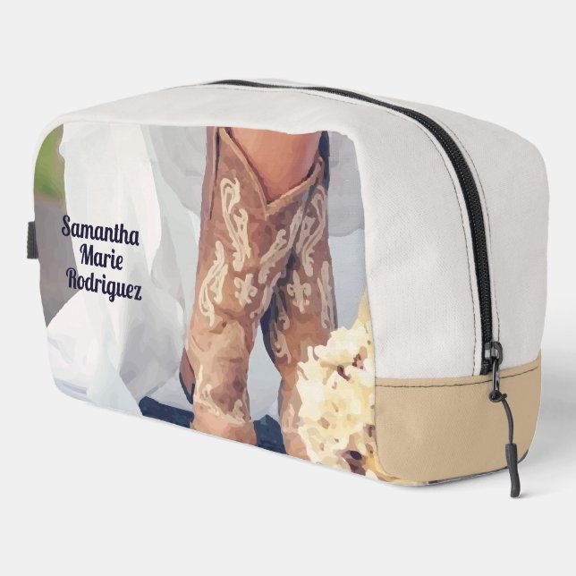 Texas Bride dans le sac de toilettes nuptiales de  (Coin droit)