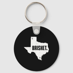 Texas Brisket Cute Grilled Bbq Brisket Keychain