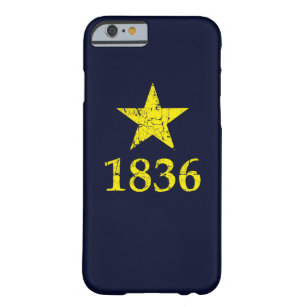 Texas, Burnet Star Historical Flag, Distressed Barely There iPhone 6 Case