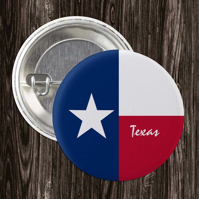 Texas button, patriotic Texas Flag fashion 1 Inch Round Button (Creator Uploaded)