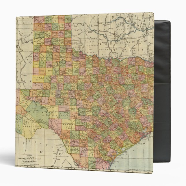 Texas by Rand McNally Binder (Front/Inside)