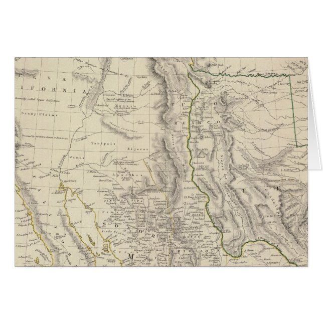Texas, Calif, N Mexico (Front Horizontal)