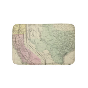 Texas, California Bath Mat