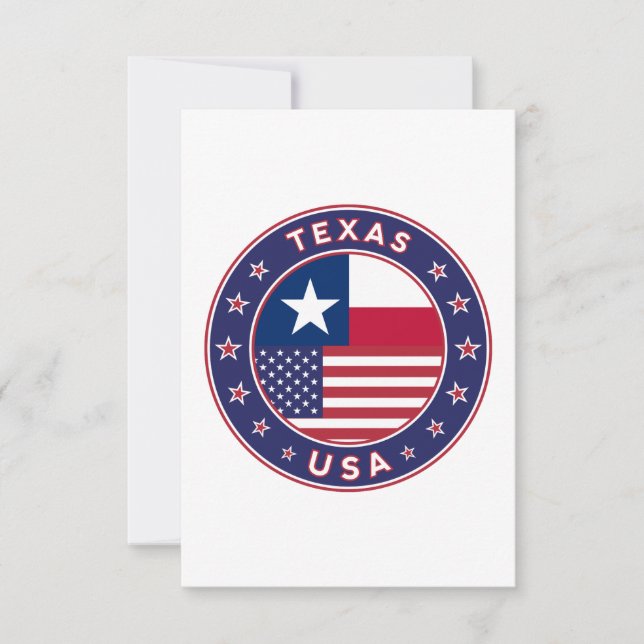 Texas Card (Front)