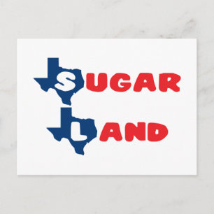 Texas Cities Sugar Land Postcard