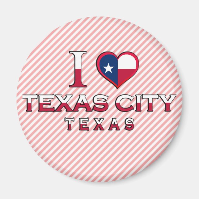 Texas City, Texas Magnet (Front)