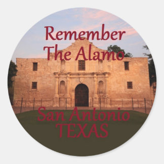 TEXAS CLASSIC ROUND STICKER
