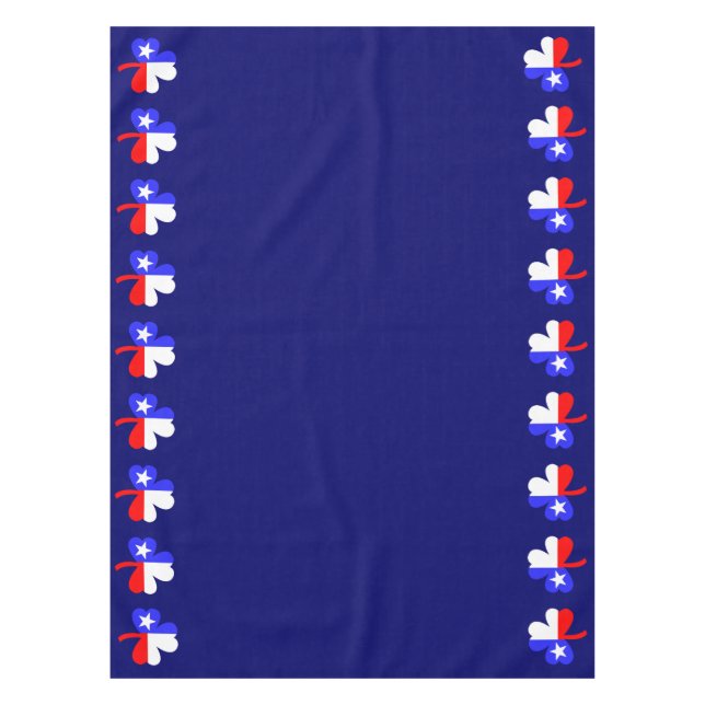 Texas Clovers Tablecloth (Front)