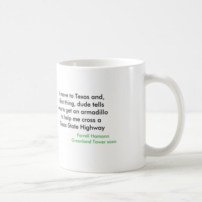 Texas Coffee Mug (Right)