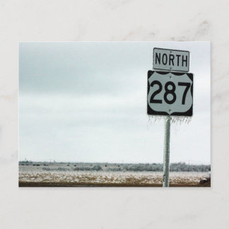 Texas Cold Postcard