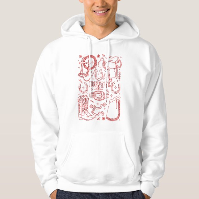 Texas Cowboy Pack Hoodie (Front)