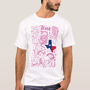 Texas Cowboy Pack Western Vibes T-Shirt