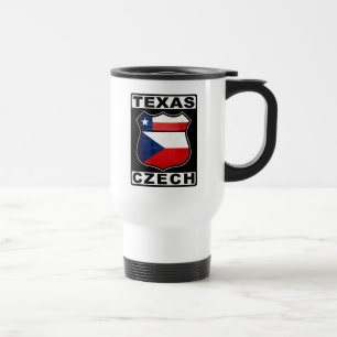 Texas Czech American Commuter Mug
