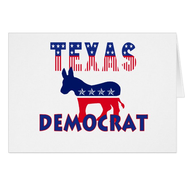 Texas Democrat (Front Horizontal)
