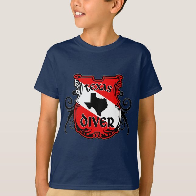 Texas Diver T-Shirt (Front)