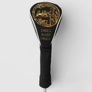 TEXAS DRILL BABY DRILL GOLF HEAD COVER