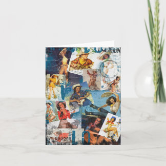 Texas Eclectic " Cowgirl Collection No. 2 Card