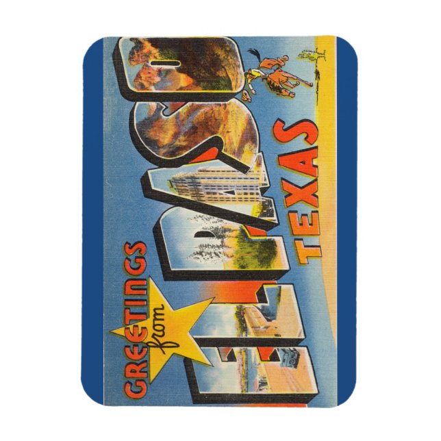 Texas, El Paso Magnet (Vertical)