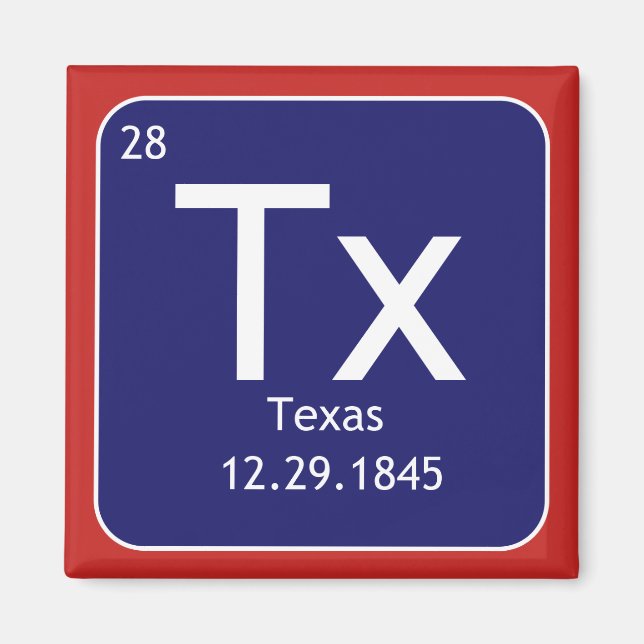 Texas Element Magnet (Front)