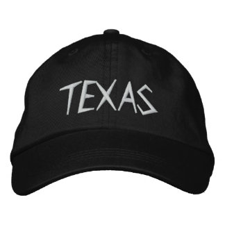 TEXAS EMBROIDERED HAT