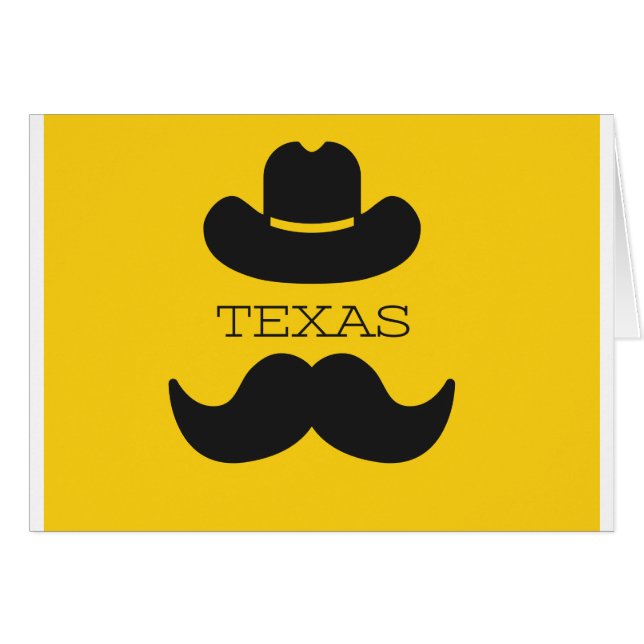 Texas en jaune (Devant horizontal)