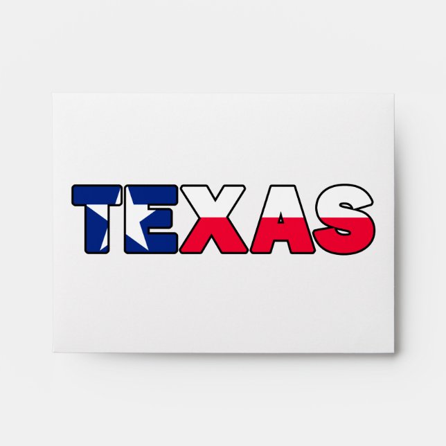 Texas Envelope (Front)