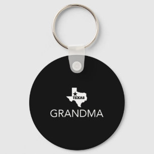 Texas Family State Of Tx Proud Grandma Texas Vacat Keychain