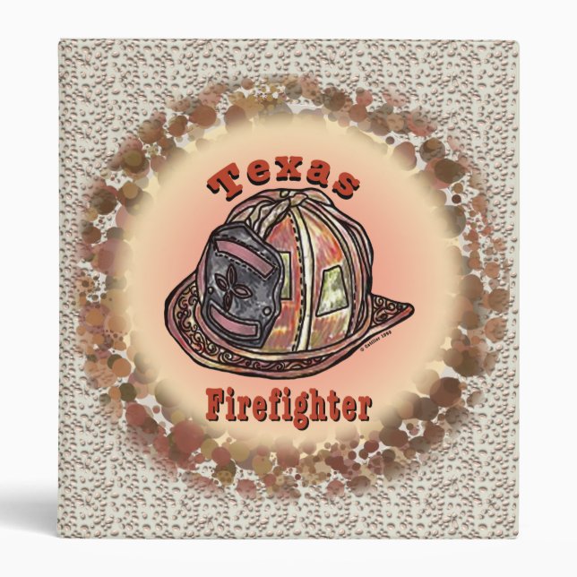 Texas Firefighter binder  (Front)