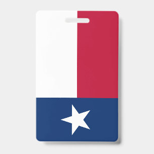 Texas Flag Badge