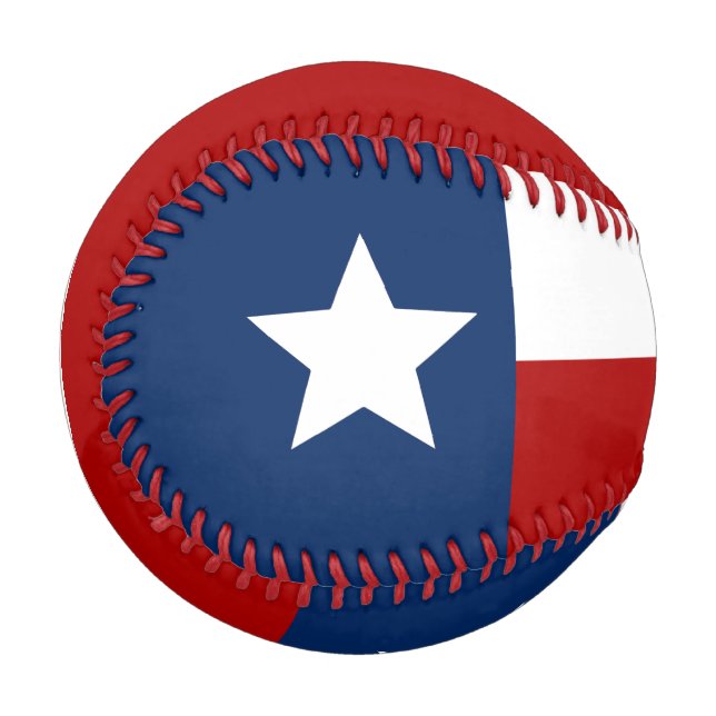 Texas flag baseball (Front Left)