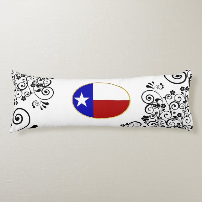 Texas flag body pillow (Front)