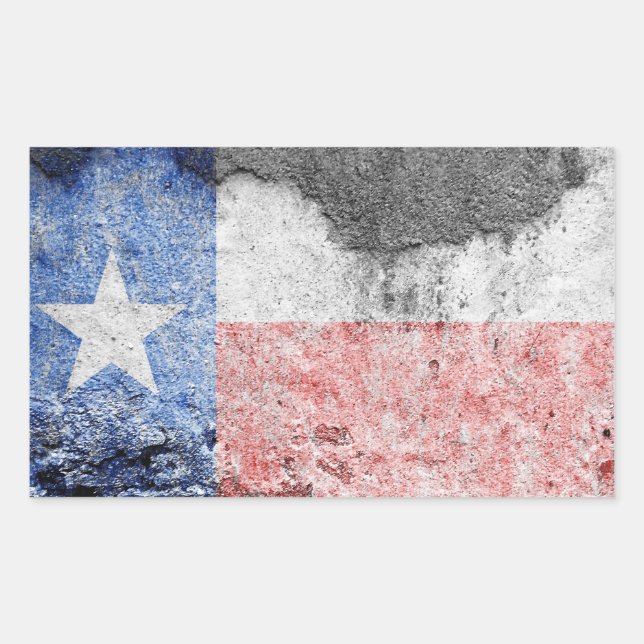 texas flag brick wall sticker (Front)