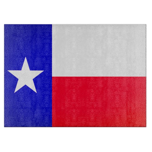 Texas Flag Cutting Board (Front)