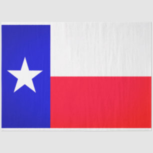Texas Flag Decoupage Tissue Paper