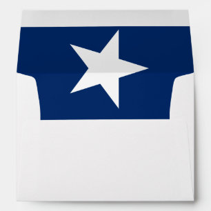 Texas Flag Envelope