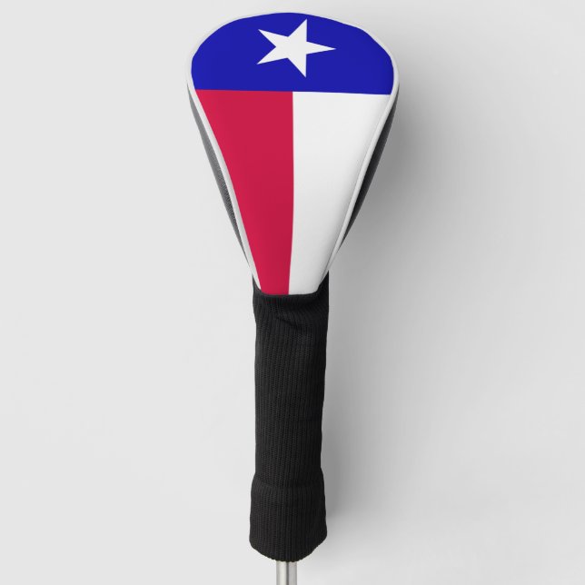 Texas Flag Golf Head Cover (Front)