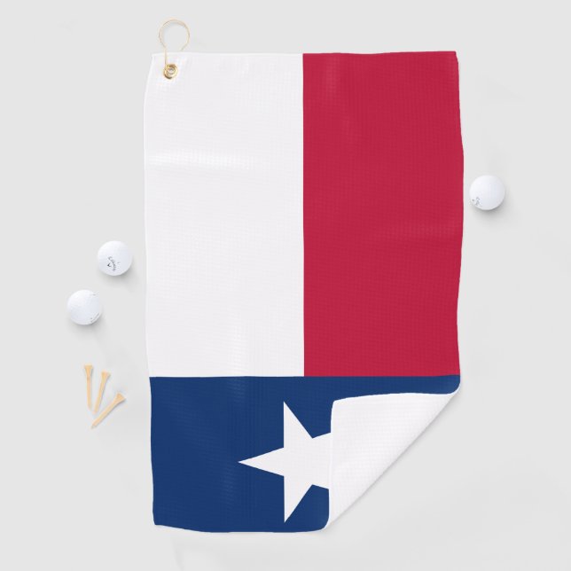Texas flag golf towel (InSitu)
