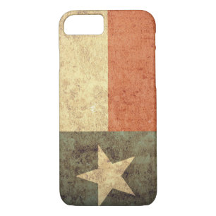 Texas Flag - Grunge iPhone 8/7 Case