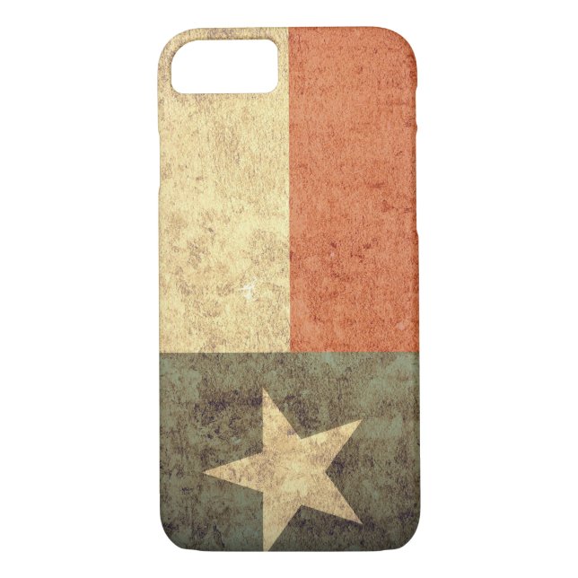 Texas Flag - Grunge Case-Mate iPhone Case (Back)
