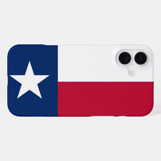 Texas Flag iPhone Case (Back Horizontal)