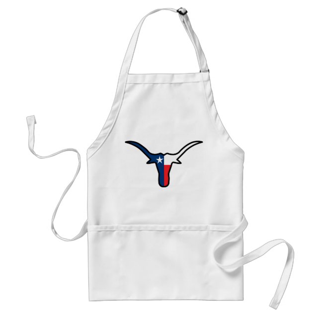 Texas Flag Longhorn Standard Apron (Front)