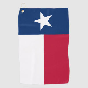 Texas Flag: Longhorns, The Texan Lone Star State Golf Towel