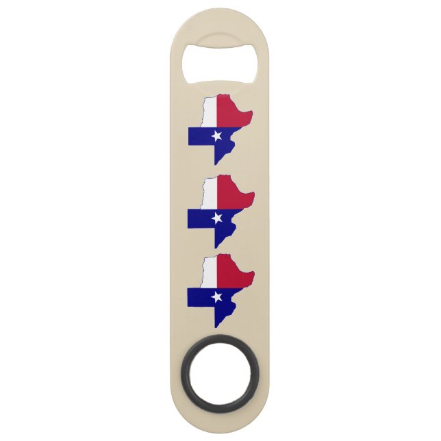Texas Flag Map Bar Key (Front)