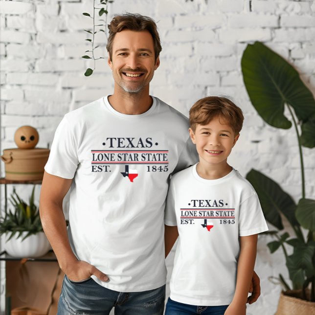Texas flag map the lone star state T-Shirt (Creator Uploaded)