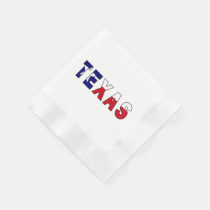 Texas Flag Napkin