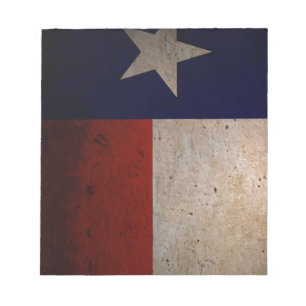Texas flag notepad