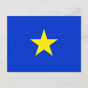 Texas, Flag of Texas (1836–1839) Postcard