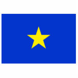 Texas, Flag of Texas (1836–1839) Statuette Standing Photo Sculpture<br><div class="desc">Texas,  Flag of Texas (1836–1839)</div>