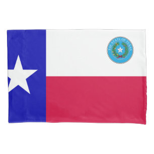 Texas flag pillowcase