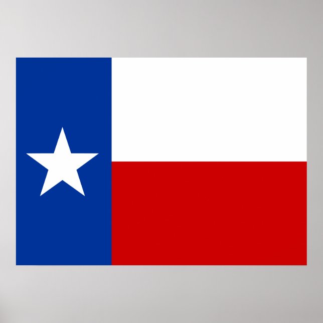 texas flag poster (Front)